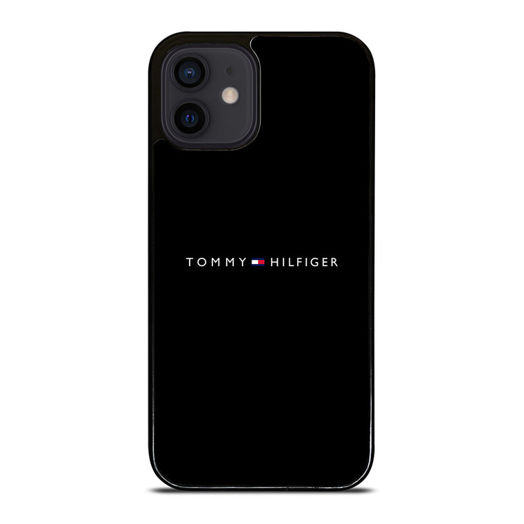 TOMMY HILFIGER BLACK WALL iPhone 12 Mini Case