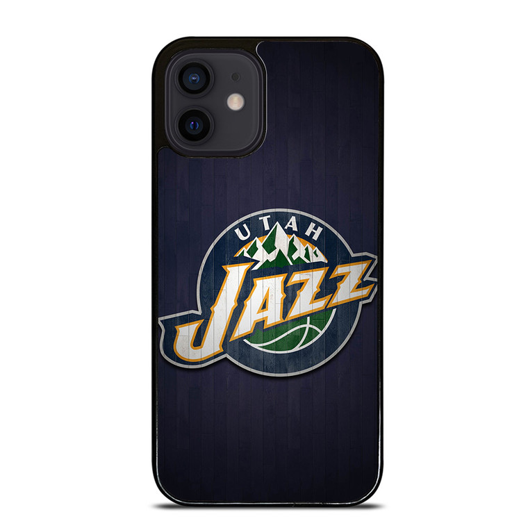 UTAH JAZZ BASKETBALL TEAM WOODEN LOGO iPhone 12 Mini Case