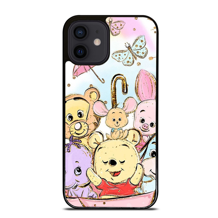 WINNIE THE POOH AND FRIENDS UMBRELA iPhone 12 Mini Case