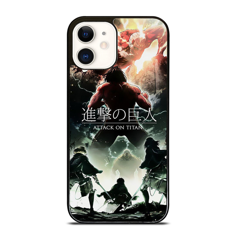 ATTACK ON TITAN ALL CHARACTER FINAL iPhone 12 Case