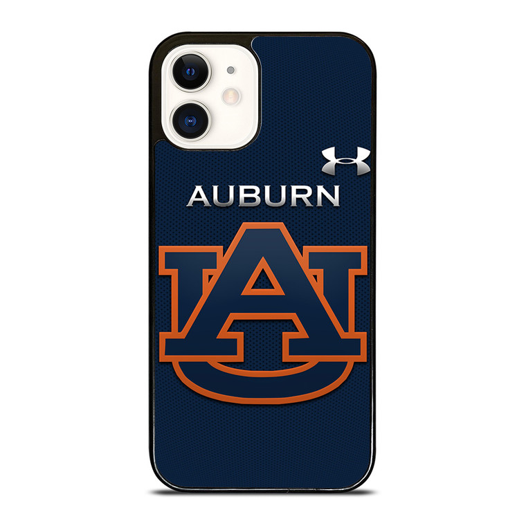 AUBURN TIGERS UNIVERSITY FOOTBALL TEAM LOGO iPhone 12 Case