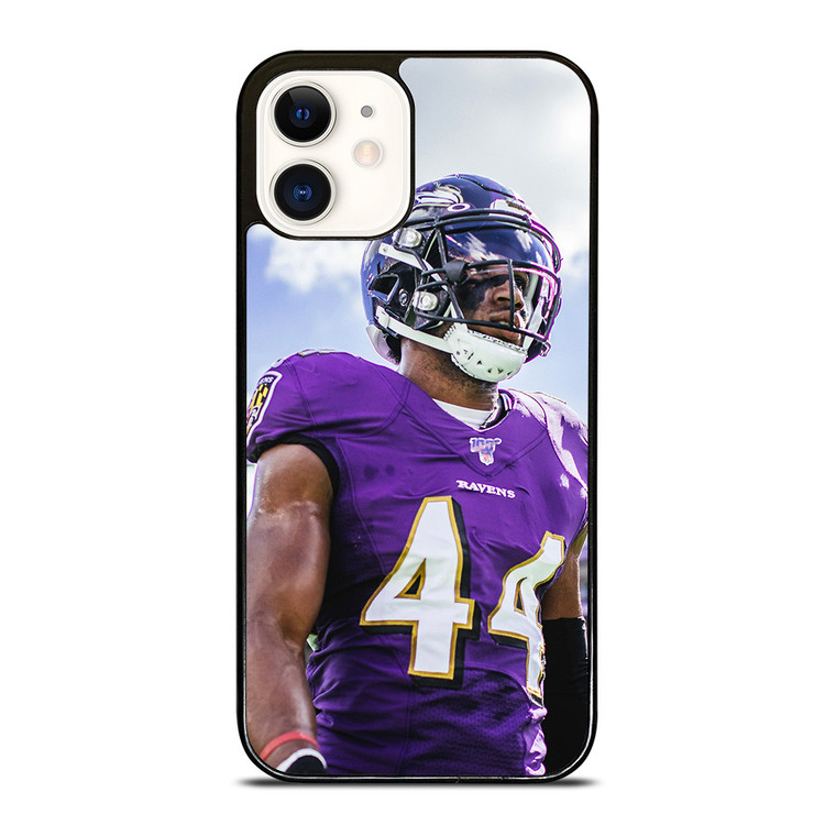 BALTIMORE RAVENS LAMAR JACKSON iPhone 12 Case