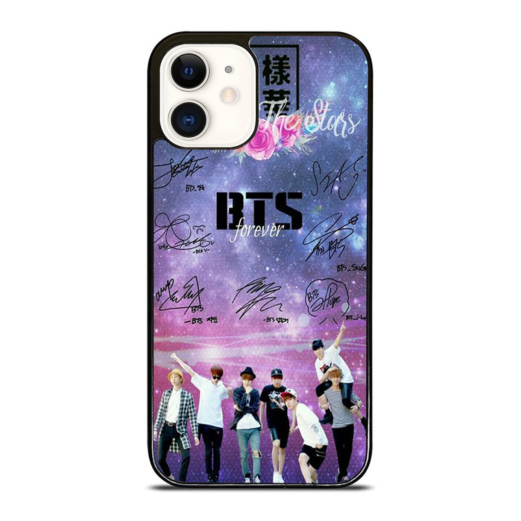 BTS VANGTAN BOYS KPOP SIGNATURE iPhone 12 Case