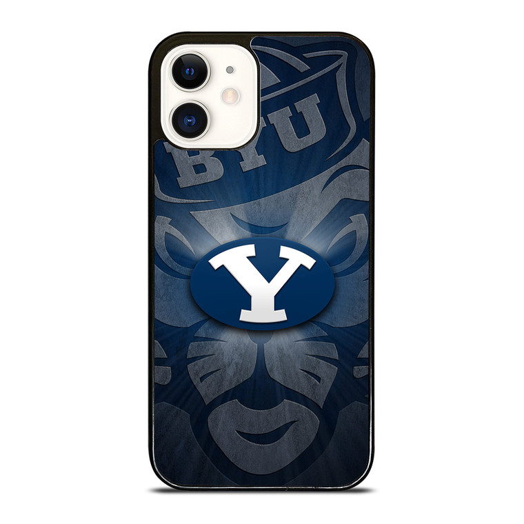 BYU COUGARS BRIGHAM YOUNG UNIVERSITY LOGO iPhone 12 Case BYU COUGARS BRIGHAM YOUNG UNIVERSITY LOGO iPhone 12 Case