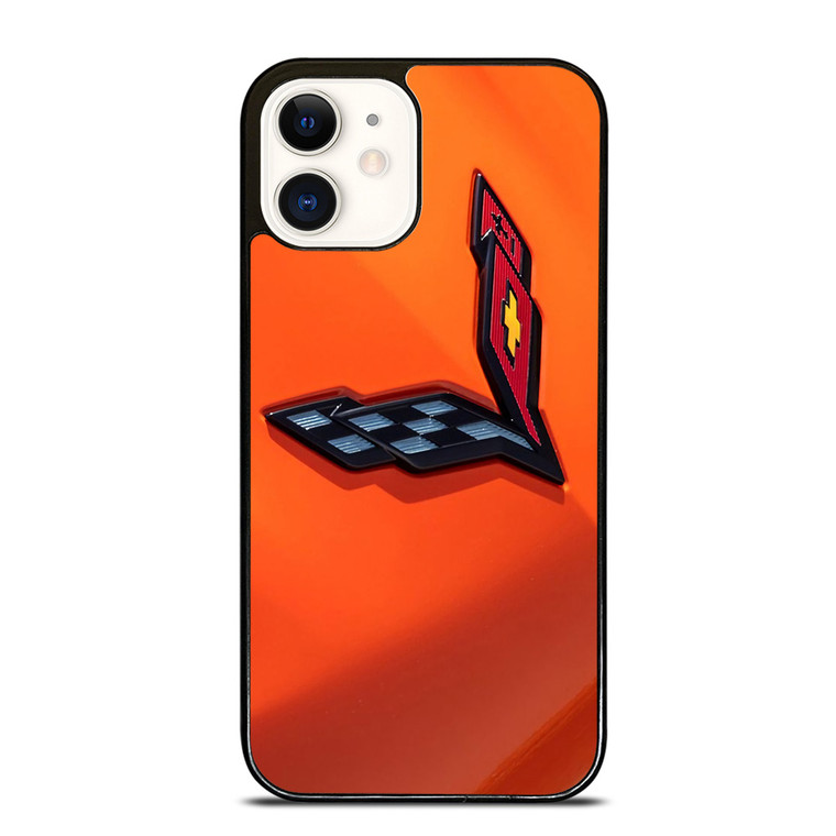 CHEVY CORVETTE LOGO WING iPhone 12 Case