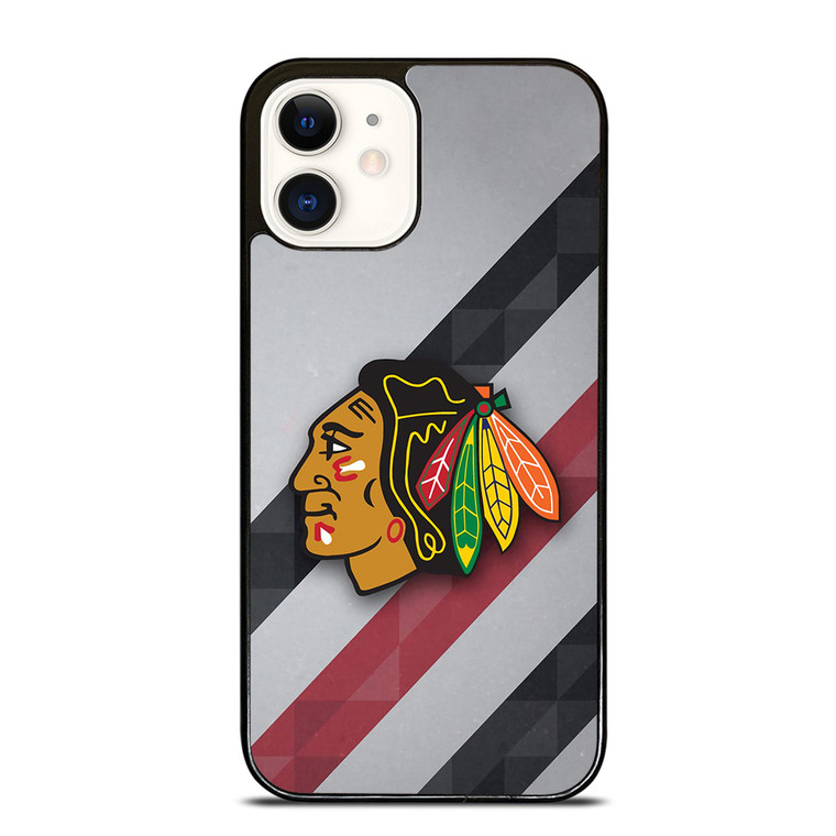 CHICAGO BLACK HAWKS NHL HOCKEY TEAM LOGO iPhone 12 Case