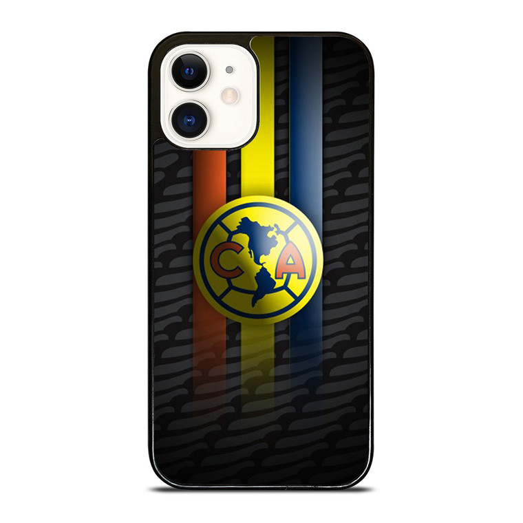CLUB AMERICA DE FUTBOL MEXICO LOGO iPhone 12 Case