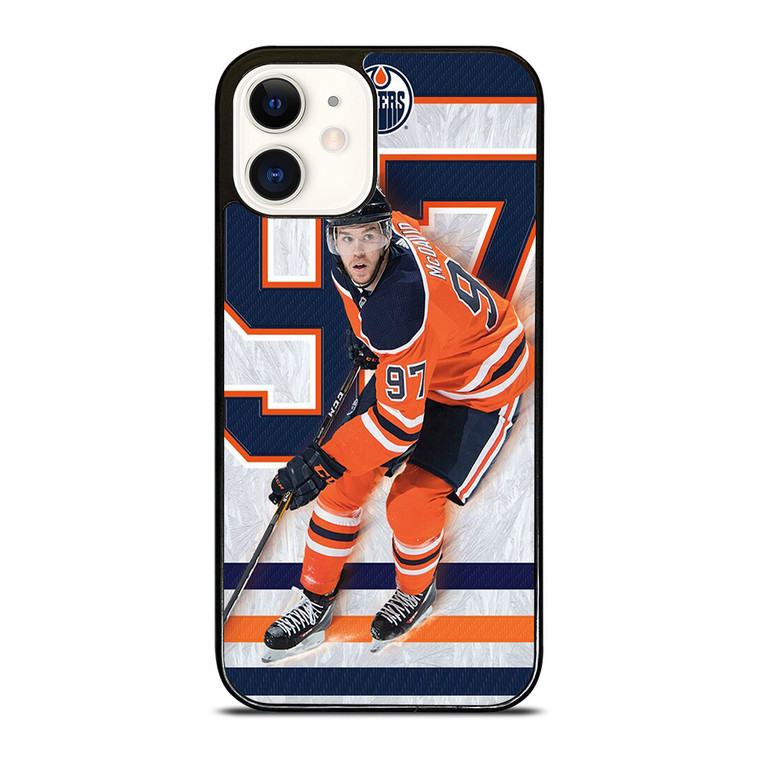 CONNOR MCDAVID EDMONTON OILER HOCKEY iPhone 12 Case