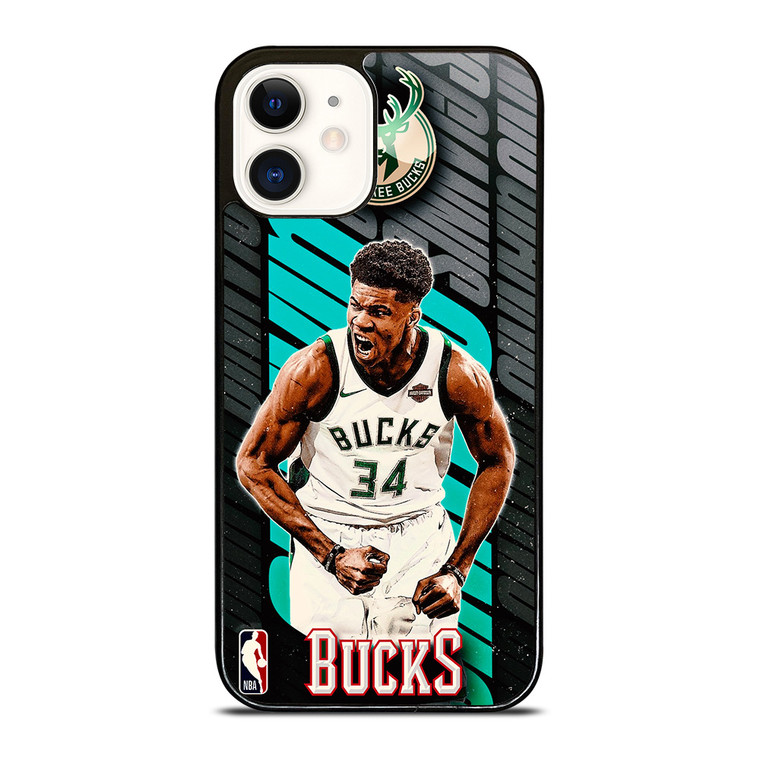 GIANNIS ANTETOKOUNMPO BUCKS NBA iPhone 12 Case