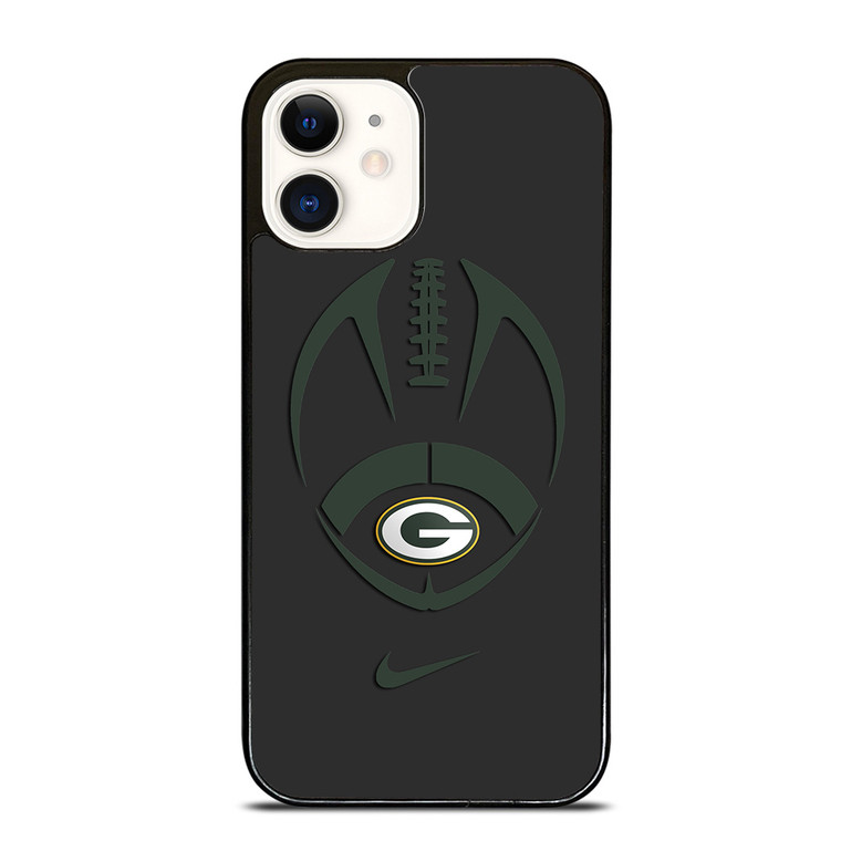 GREEN BAY PACKERS BLACK WALL iPhone 12 Case