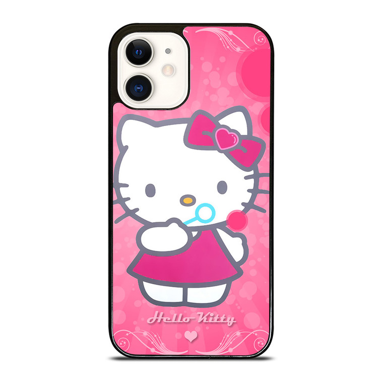 HELLO KITTY CUTE PINK iPhone 12 Case