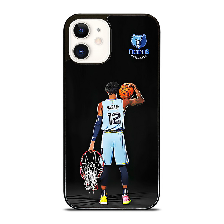 JA MORANT MEMPHIS GRIZZLIES iPhone 12 Case