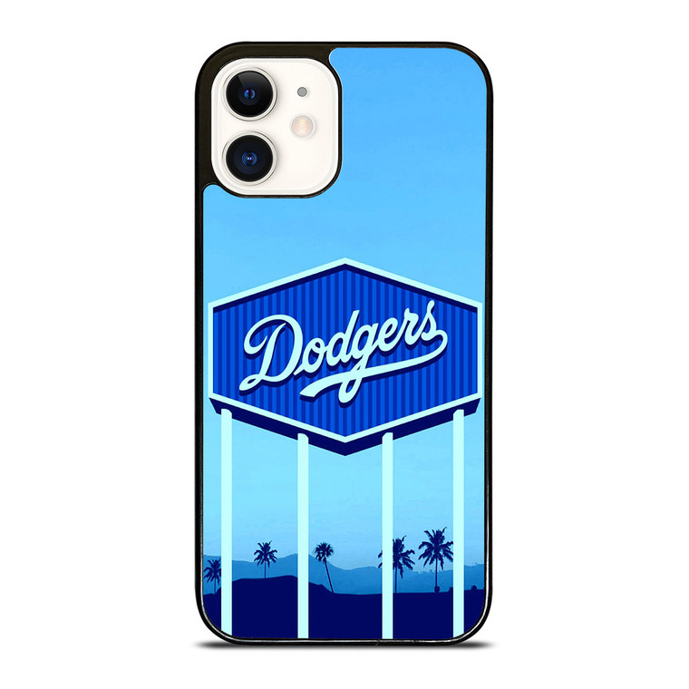 LA DODGERS BASEBALL BILLBOARD iPhone 12 Case