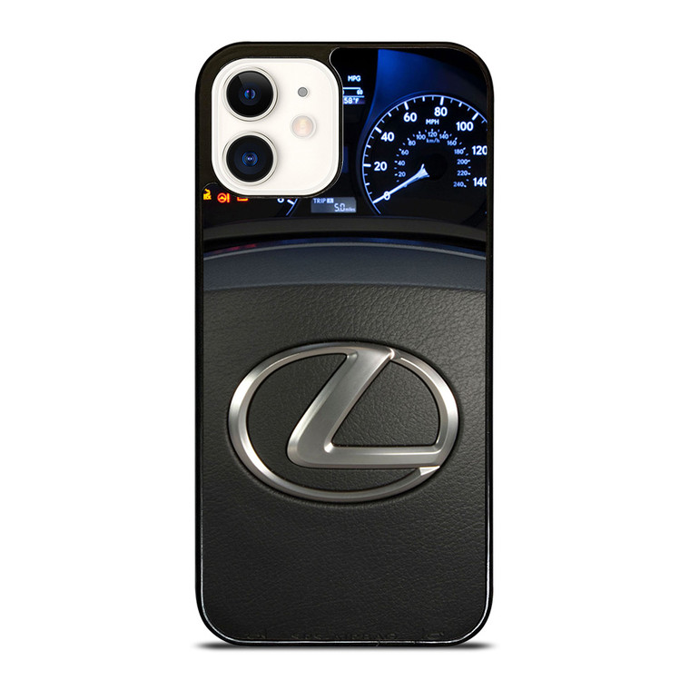 LEXUS LOGO STEERING WHEEL iPhone 12 Case