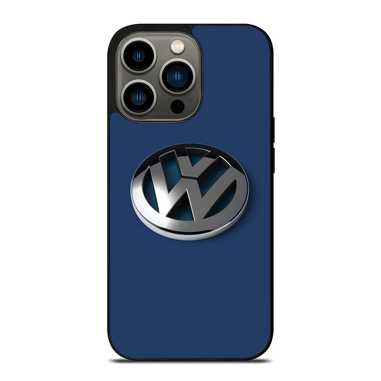 VW VOLKSWAGEN GLOSSY LOGO EMBLEM iPhone 13 Pro Case