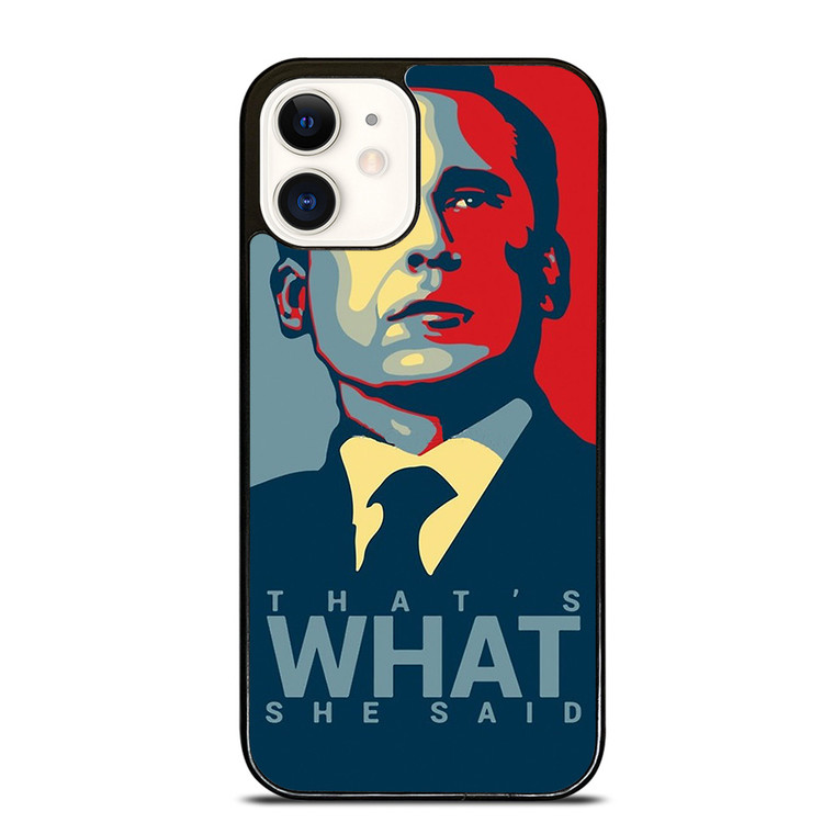 MICHAEL SCOTT ART iPhone 12 Case