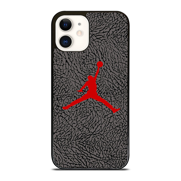 NIKE AIR JORDAN RED FLY iPhone 12 Case