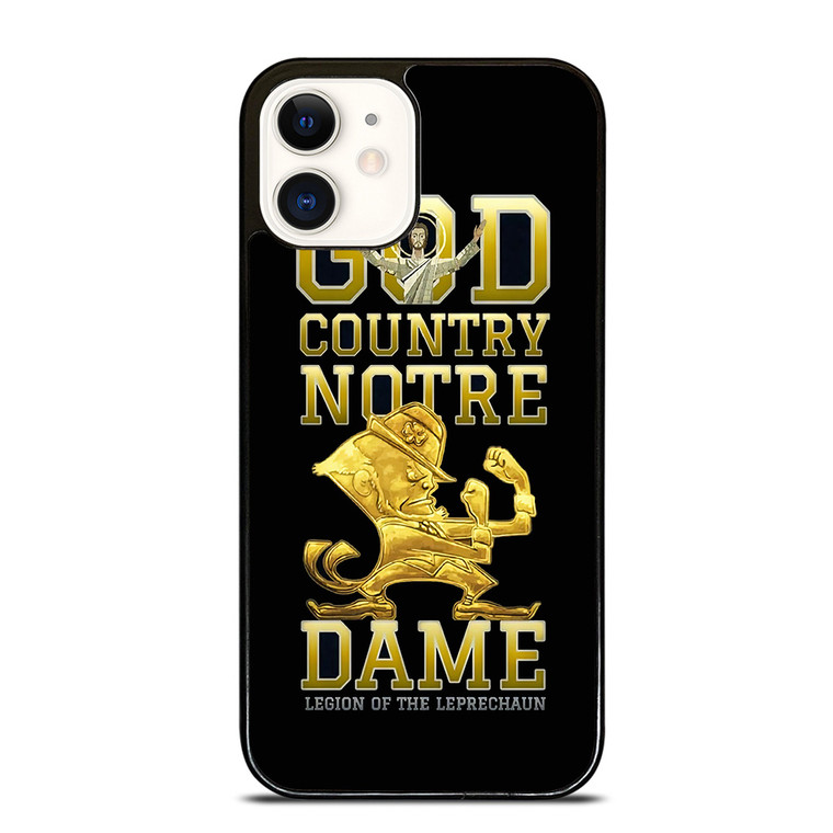 NOTRE DAME FIGHTING IRISH GOLD EDITION iPhone 12 Case