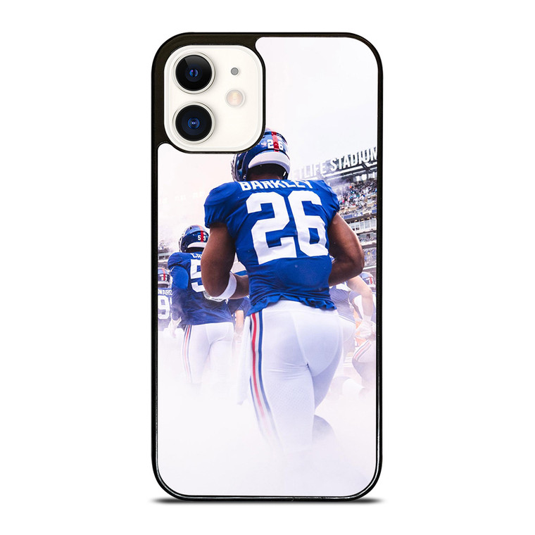 NY NEW YORK GIANTS SAQUON BARKLEY BACK SIDE iPhone 12 Case