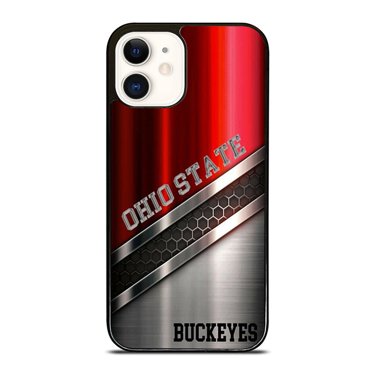 OHIO STATE BUCKEYES LOGO FOOTBALL TEAM iPhone 12 Case OHIO STATE BUCKEYES LOGO FOOTBALL TEAM iPhone 12 Case