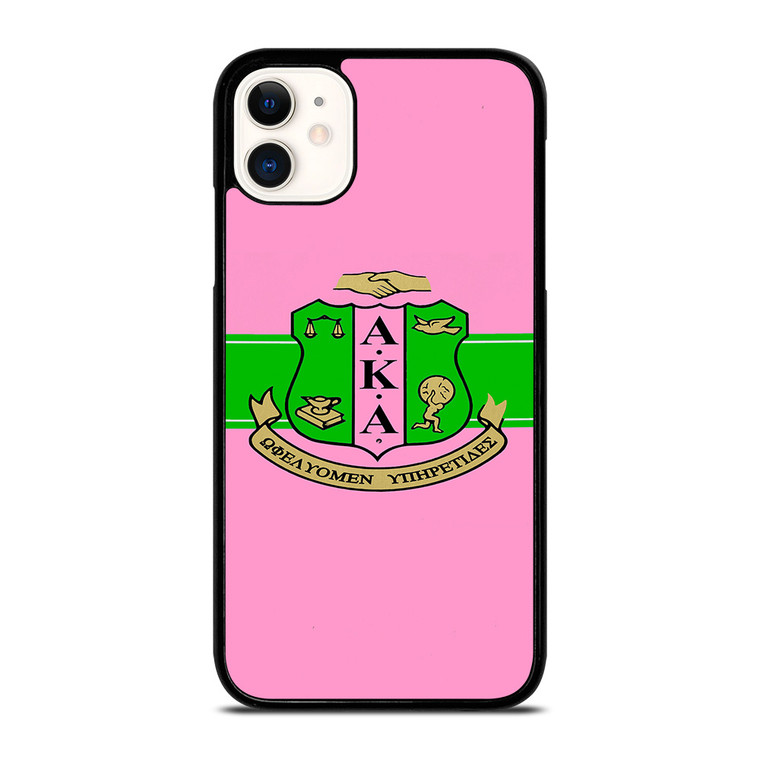 AKA PINK AND GREEN iPhone 11 Case