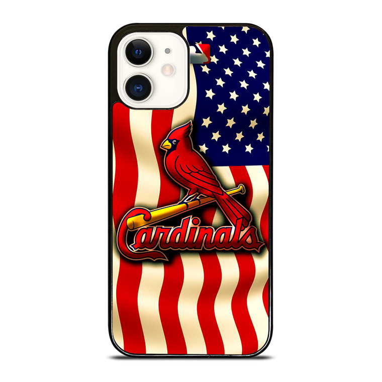 ST LOUIS CARDINALS MLB FLAG iPhone 12 Case