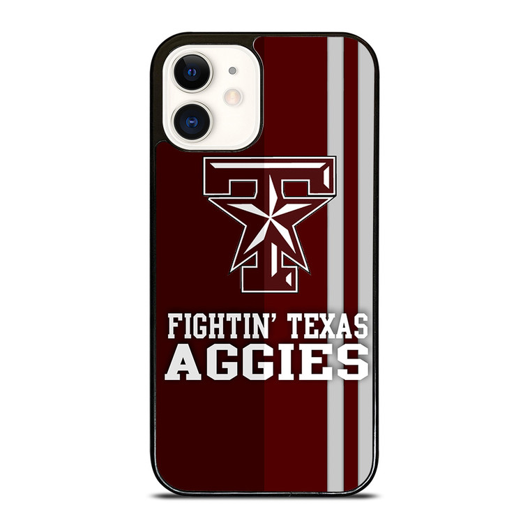 TEXAS A&M FIGHTIN' AGGIES iPhone 12 Case TEXAS A&M FIGHTIN' AGGIES iPhone 12 Case