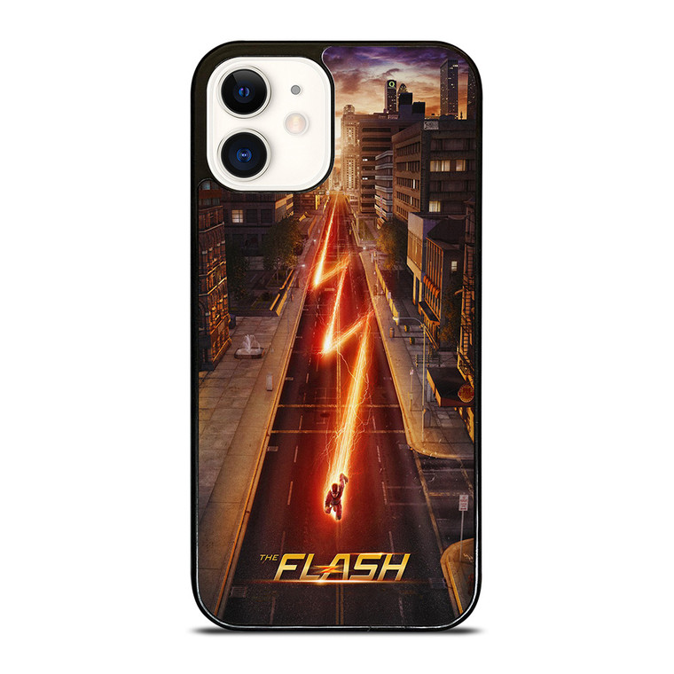THE FLASH DCSUPERHERO LOGO iPhone 12 Case