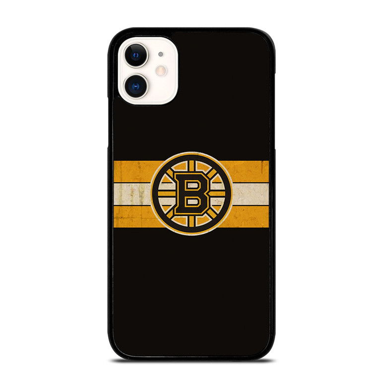 BOSTON BRUINS HOECKY TEAM EMBLEM iPhone 11 Case