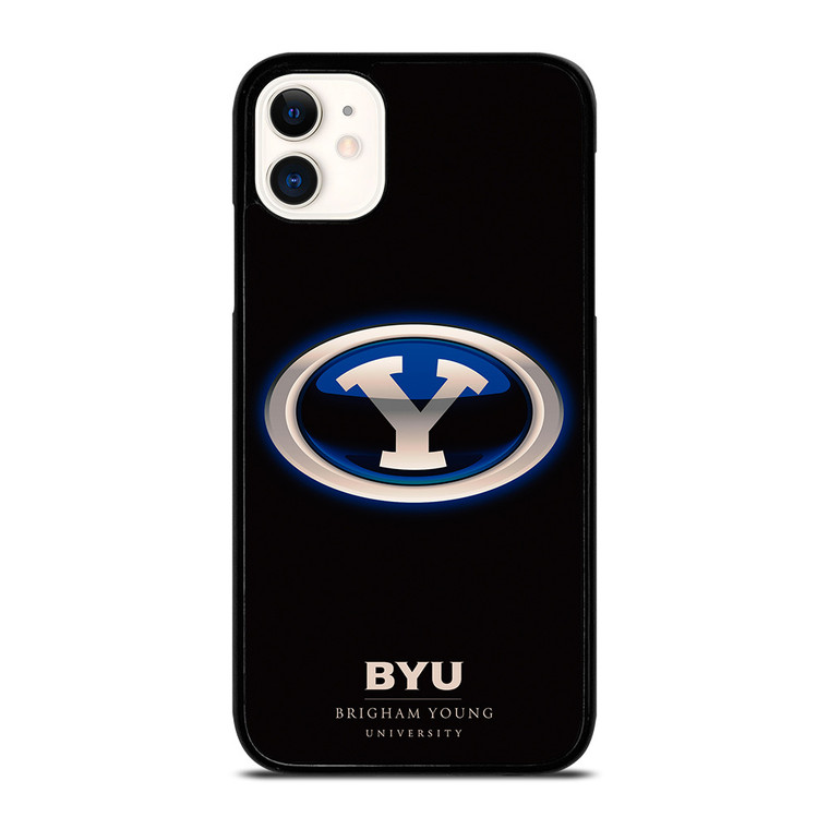 BYU COUGARS BRIGHAM YOUNG UNIVERSITY FOOTBALL iPhone 11 Case