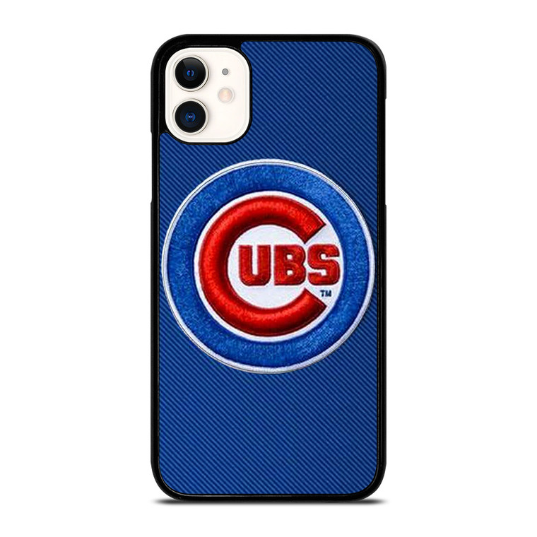 CHICAGO CUBS EMBROIDERED LOGO iPhone 11 Case