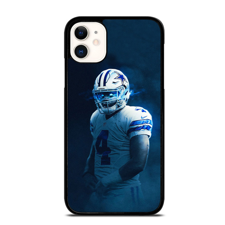 DAK PRESCOTT DALLAS COWBOYS FOOTBALL DARK iPhone 11 Case