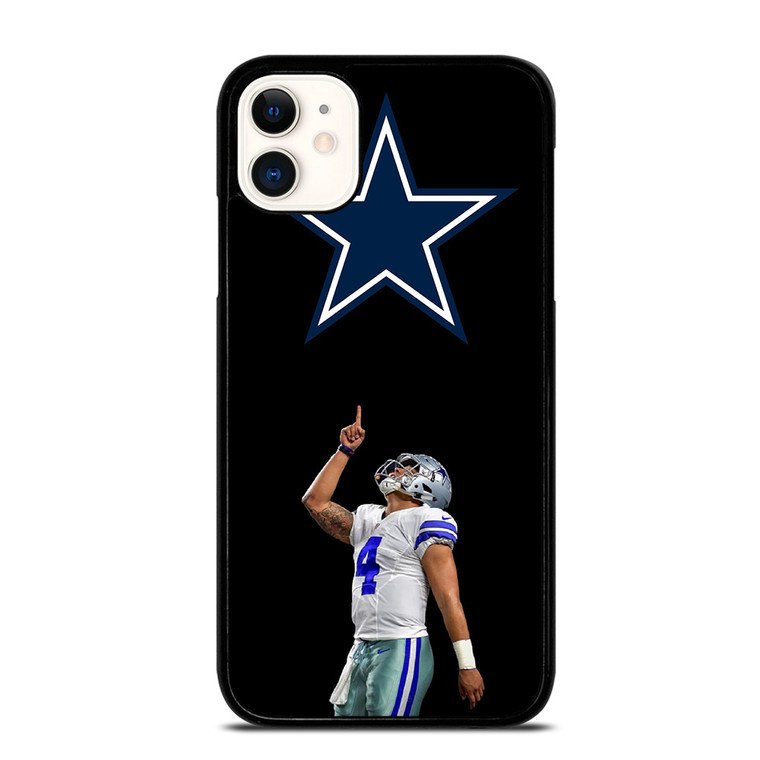 DAK PRESCOTT DALLAS COWBOYS FOOTBALL STAR iPhone 11 Case