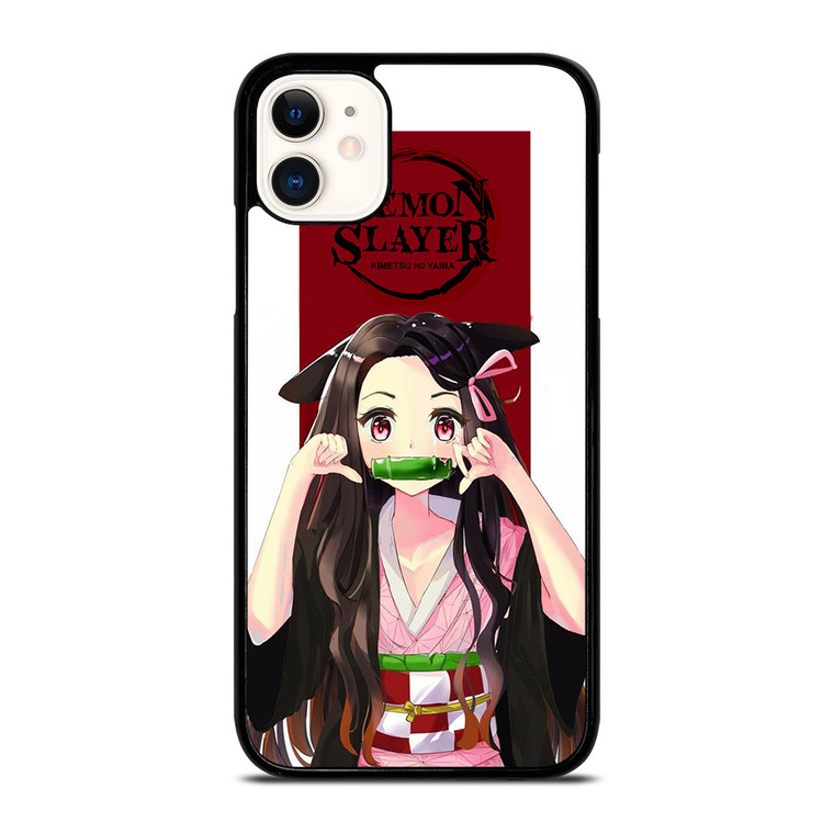 ANIME DEMON SLAYER KIMETSU NO YAIBA CUTE NEZUKO iPhone 11 Case