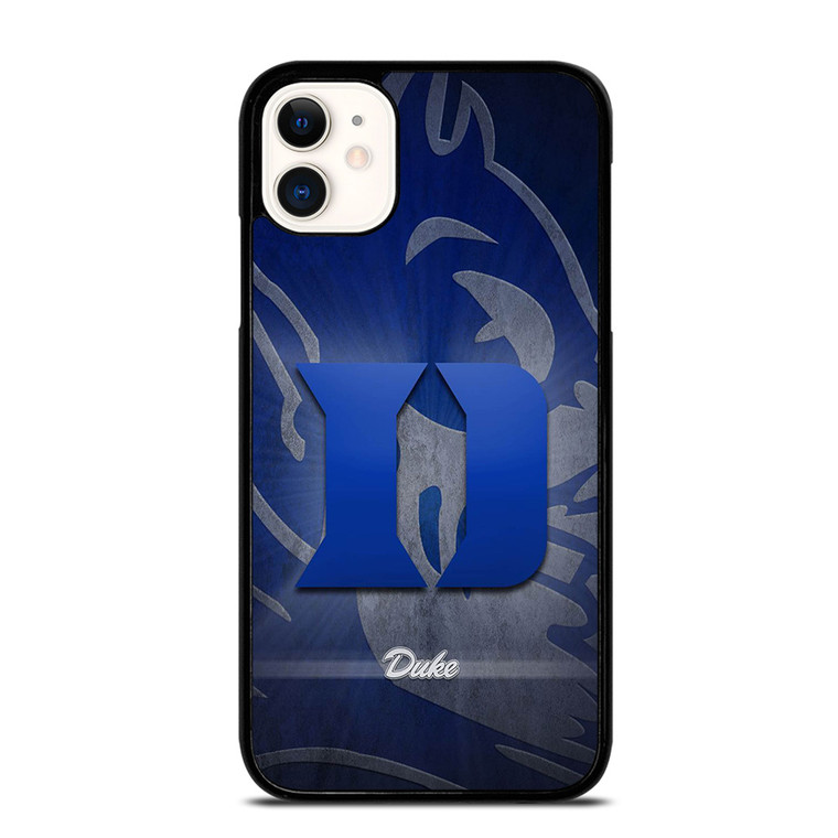 DUKE BLUE DEVILS LOGO UNIVERSITY BASKETBALL iPhone 11 Case