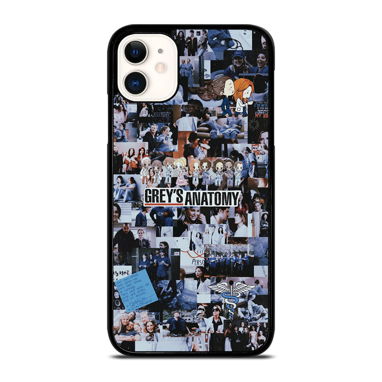 GREYS ANATOMY ALL CHARACTER COLLAGE iPhone 11 Case