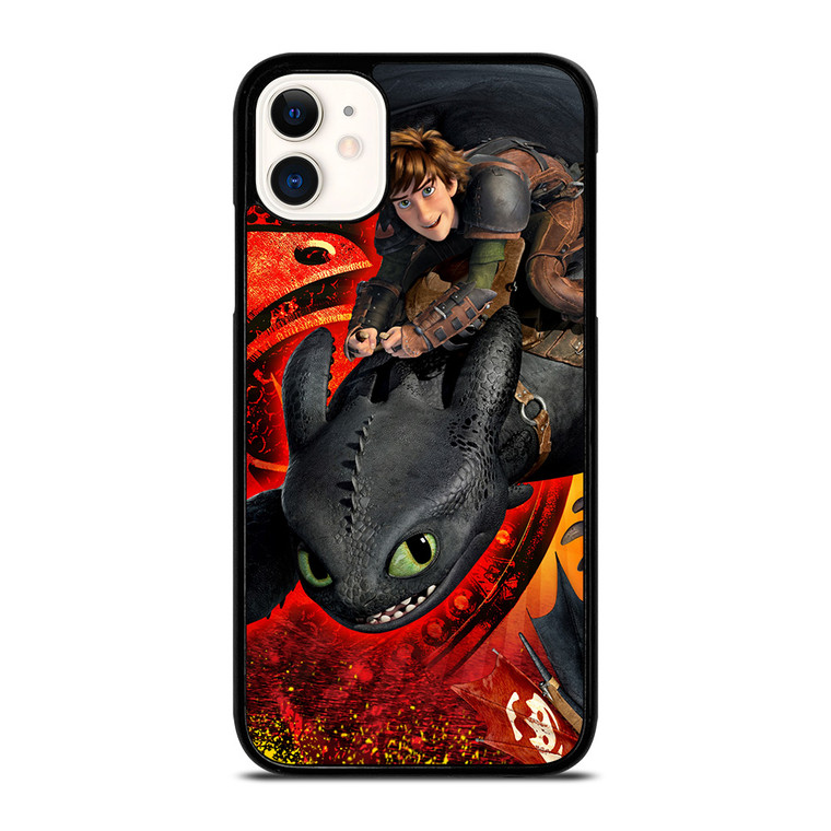 HICCUP AND TOOTHLESS HOW TO TRAIN DRAGON iPhone 11 Case