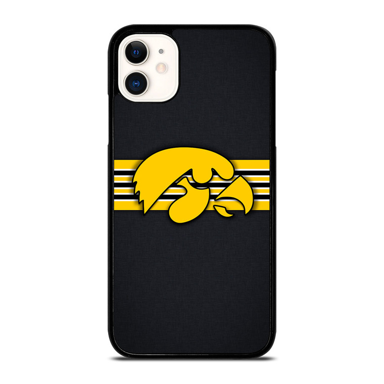 IOWA UNIVERSITY FOOTBALL TEAM LOGO iPhone 11 Case
