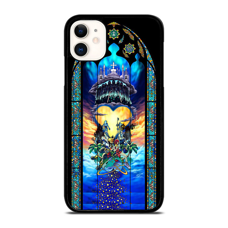 KINGDOM HEARTS ART GLASS iPhone 11 Case