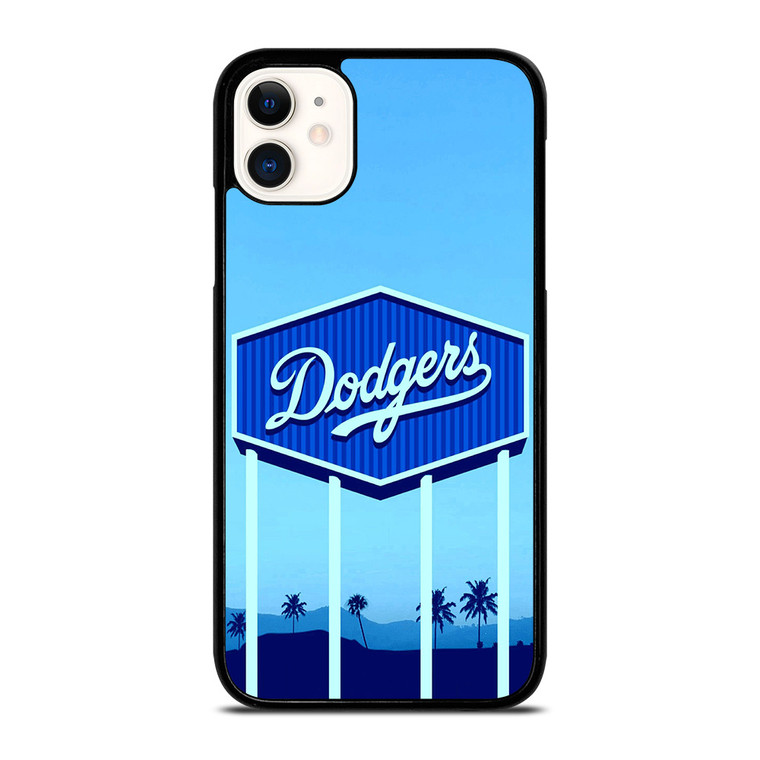 LA DODGERS BASEBALL BILLBOARD iPhone 11 Case