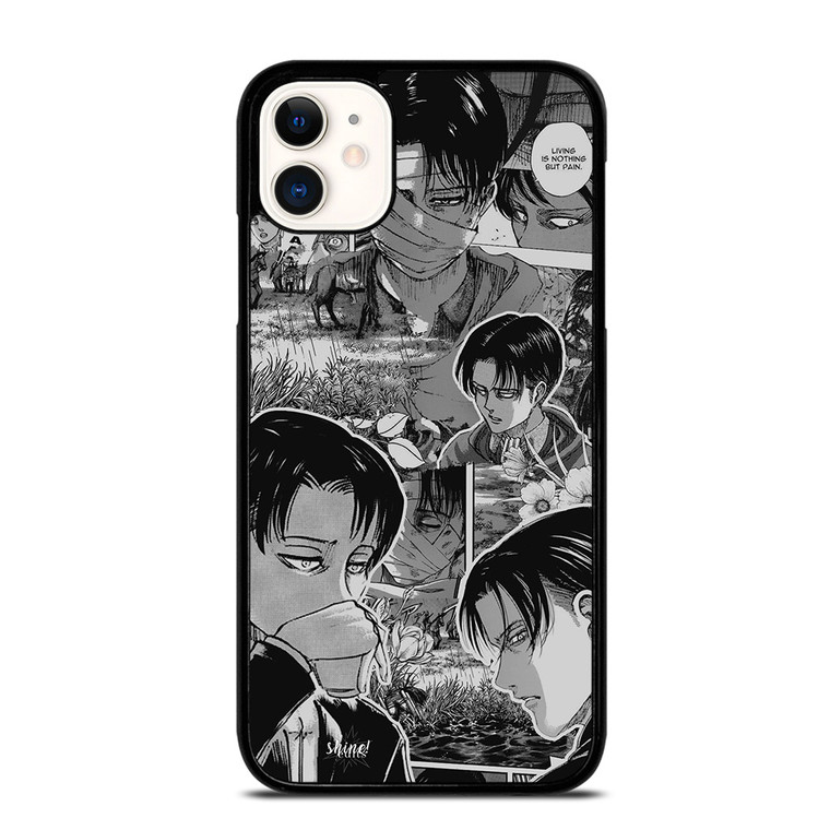 LEVI ACKERMAN ATTTACK ON TITAN MANGA iPhone 11 Case