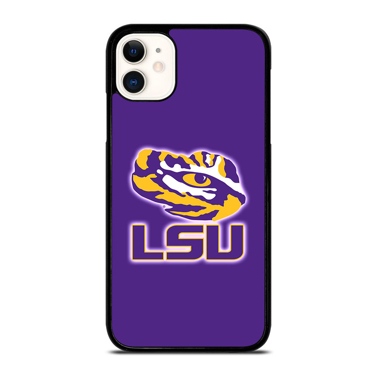LSU TIGERS EYES LOGO iPhone 11 Case