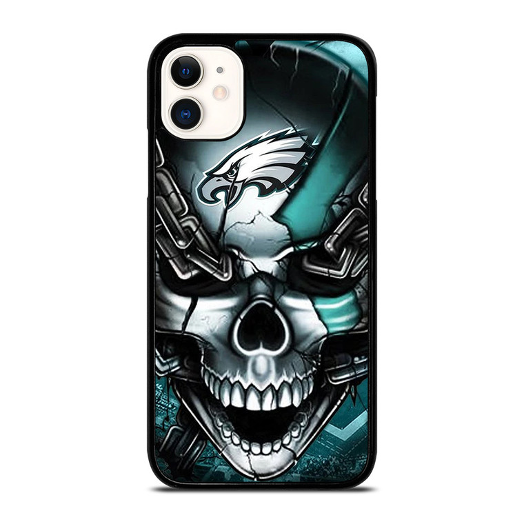 PHILADELPHIA EAGLES SKULL LOGO iPhone 11 Case