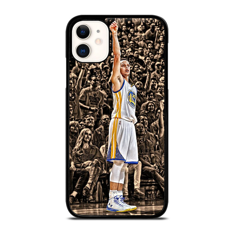 STEPHEN CURRY SHOT GOLDEN STATE WARRIORS iPhone 11 Case