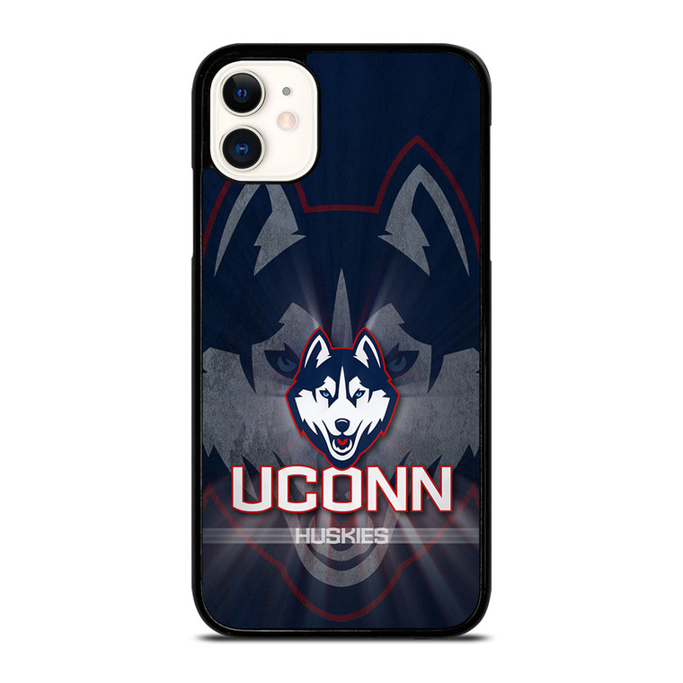 UCONN HUSKIES CONNECTICUT UNIVERSITY BASKETBALL iPhone 11 Case