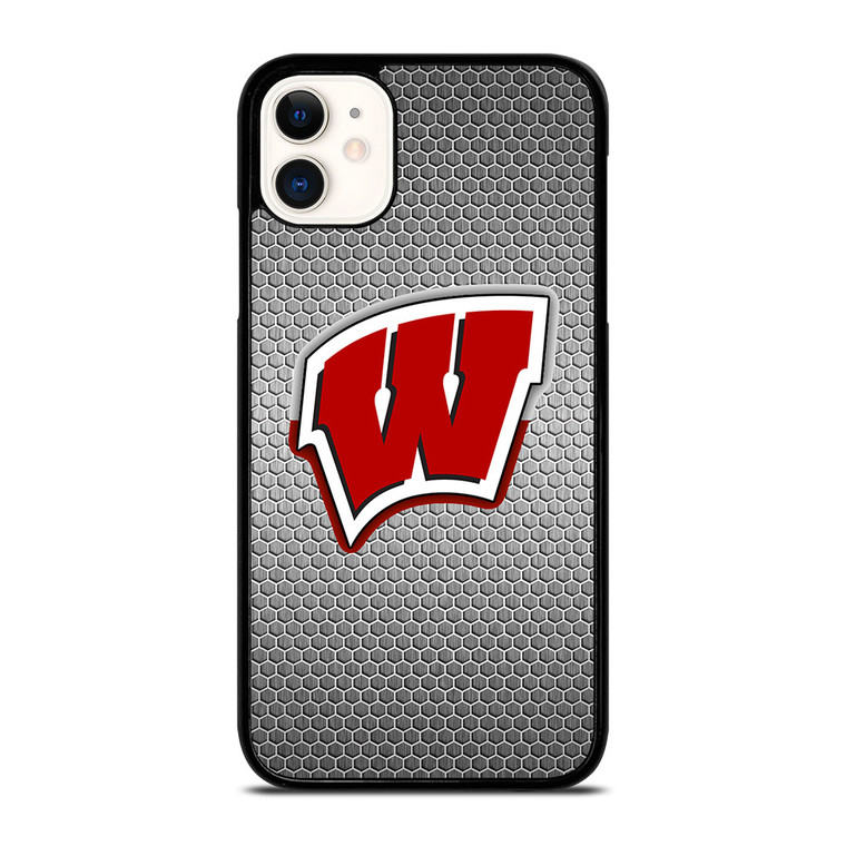 WISCONSIN BADGER EMBLEM iPhone 11 Case