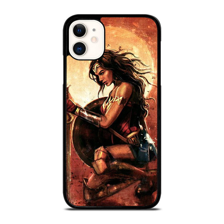 WONDER WOMAN SUPER HERO DC ART iPhone 11 Case WONDER WOMAN SUPER HERO DC ART iPhone 11 Case
