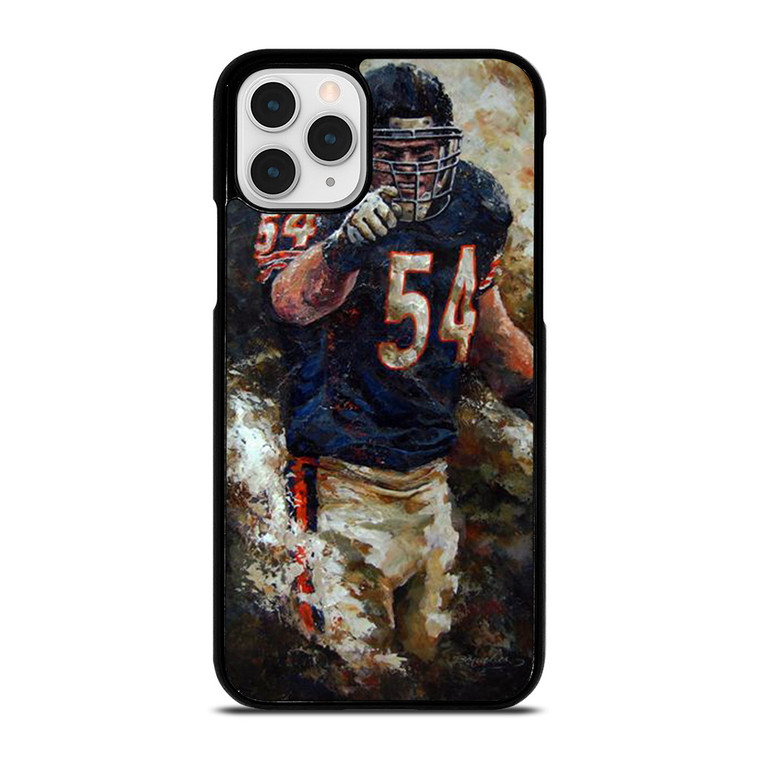 ART BRIAN URLACHER CHICAGO BEARS iPhone 11 Pro Case