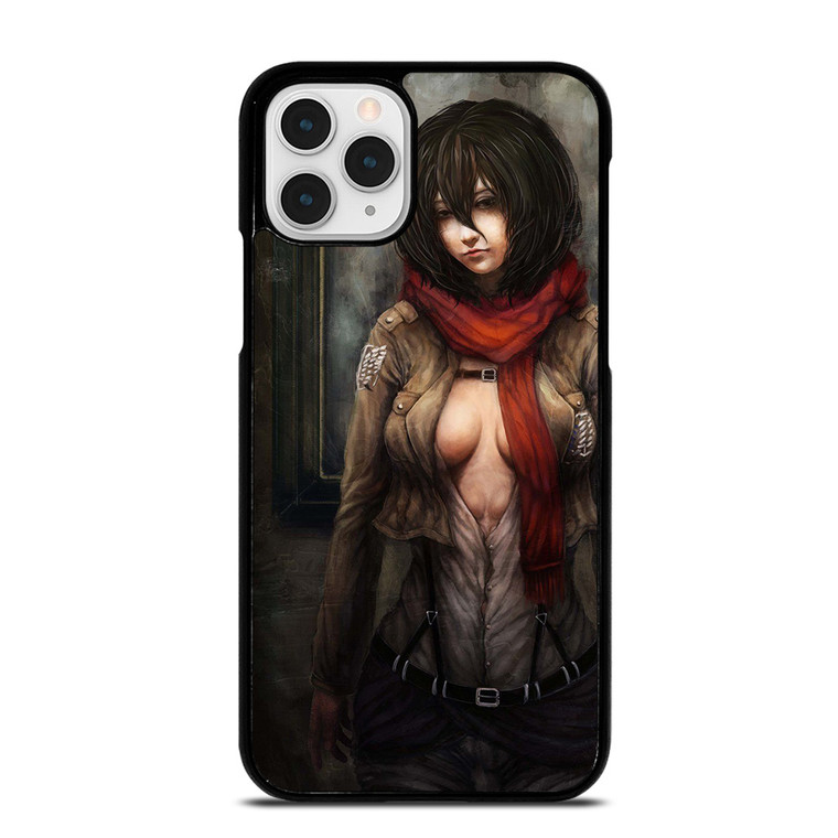 ATTACK ON TITAN MIKASA ACKERMAN DARK iPhone 11 Pro Case