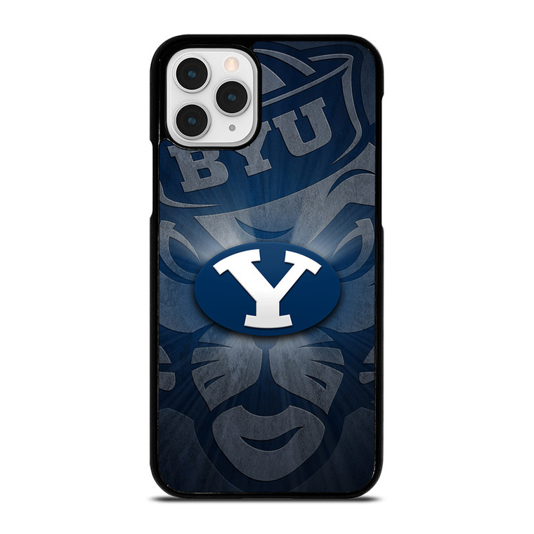 BYU COUGARS BRIGHAM YOUNG UNIVERSITY LOGO iPhone 11 Pro Case